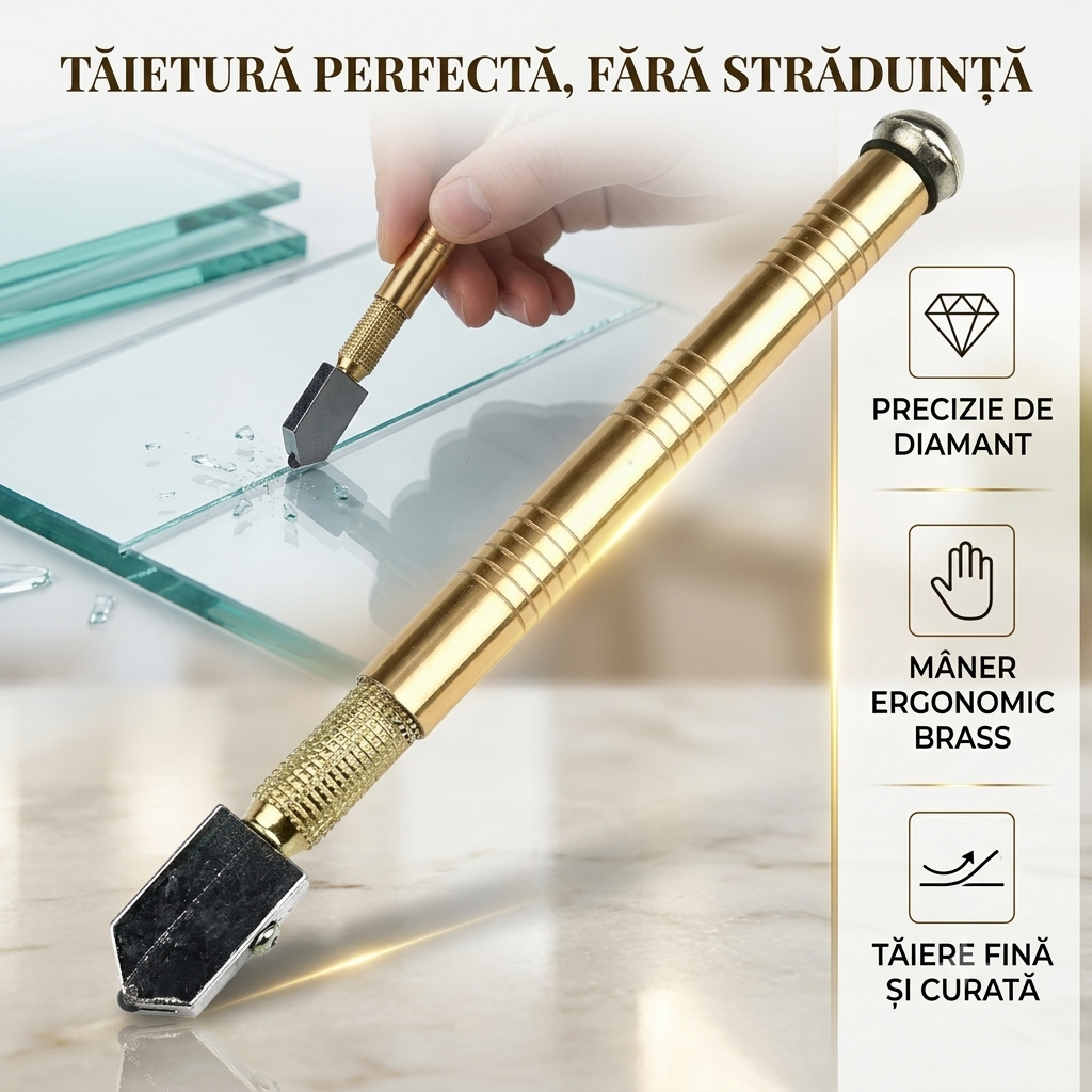 Cutter cu Diamant - pentru Tăiat sticlă