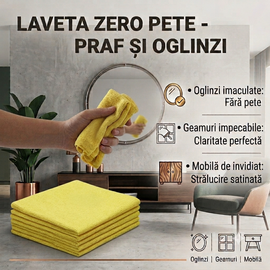 Laveta Zero Pete - Praf și Oglinzi
